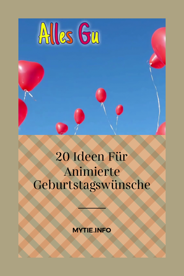 20 Ideen Für Animierte Geburtstagswünsche